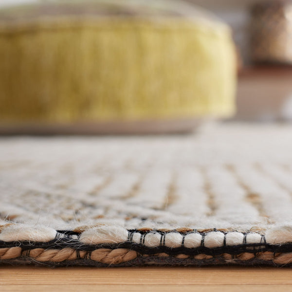 Safavieh Marbella 905 Hand Loomed 50% Wool/30% Jute/15% Cotton with Latex/and 5% Polyester Rug MRB905A-8