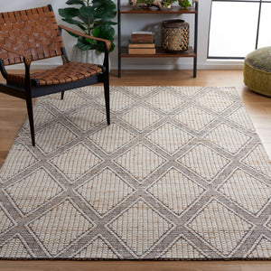 Safavieh Marbella 905 Hand Loomed 50% Wool/30% Jute/15% Cotton with Latex/and 5% Polyester Rug MRB905A-8