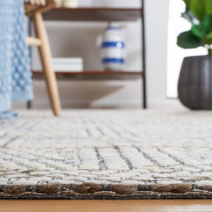 Safavieh Marbella 906 Hand Loomed 50% Wool/30% Jute/15% Cotton with Latex/and 5% Polyester Rug MRB906M-8