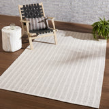 Jaipur Living Morae Collection MRE01 Elis 100% Polyester Handmade Farmhouse Stripes Rug RUG153593