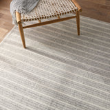 Jaipur Living Morae Collection MRE01 Elis 100% Polyester Handmade Farmhouse Stripes Rug RUG153593