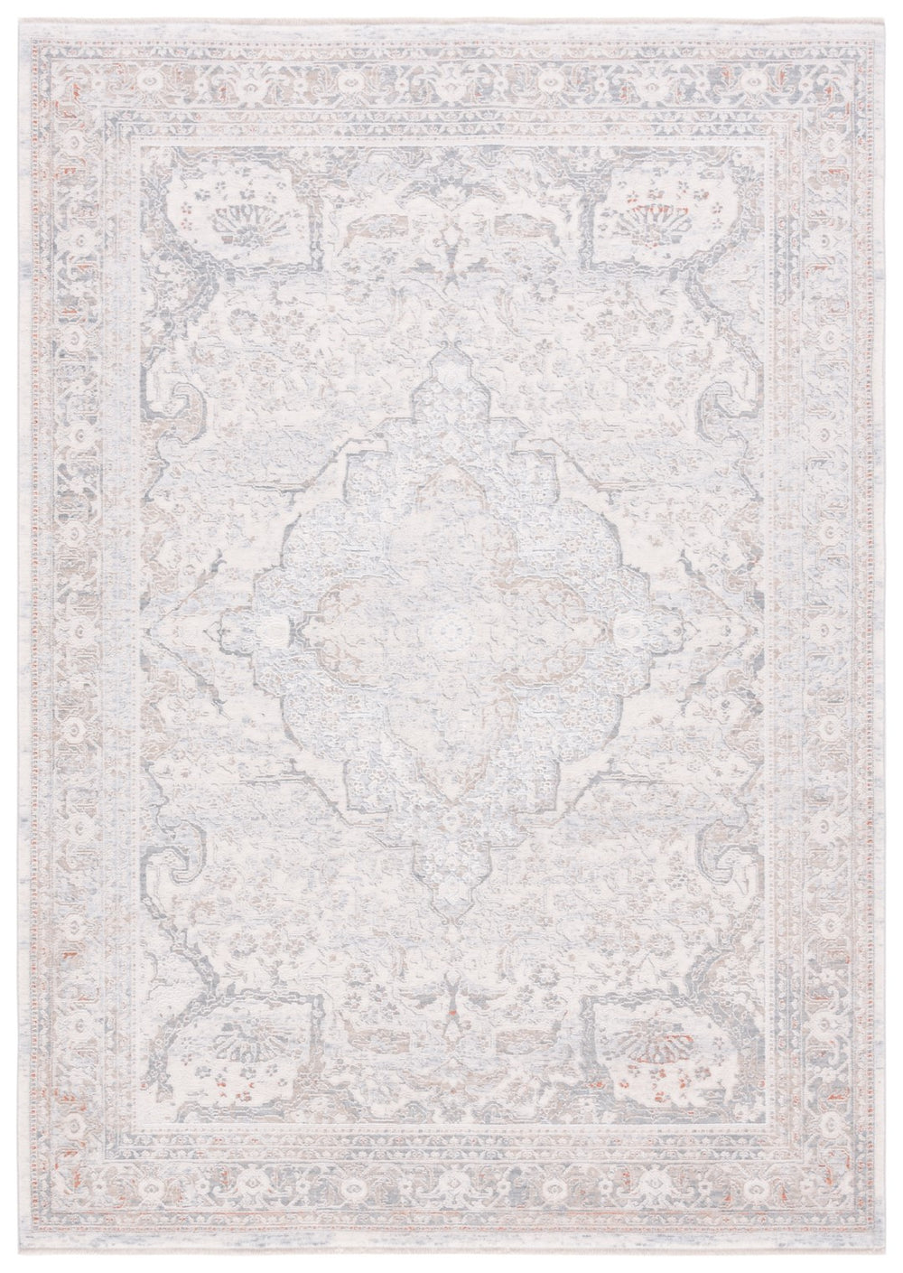 Safavieh Marmara 318 80% Polyester + 20% Viscose Power Loomed Traditional Rug MRM318B-5