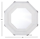 Safavieh Imans Mirror White Wood/Metal MRR1057A