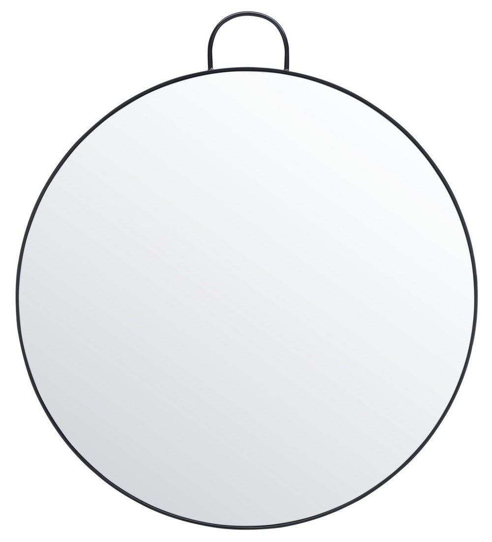 Safavieh Carlisi Mirror Black Wood/Metal MRR2002A