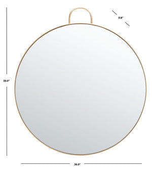 Safavieh Carlisi Mirror Gold Wood/Metal MRR2002C
