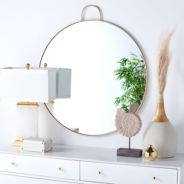 Safavieh Carlisi Mirror Gold Wood/Metal MRR2002C