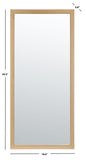 Safavieh Pravina Mirror Gold Wood/Metal MRR2005A