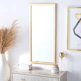 Safavieh Pravina Mirror Gold Wood/Metal MRR2005A