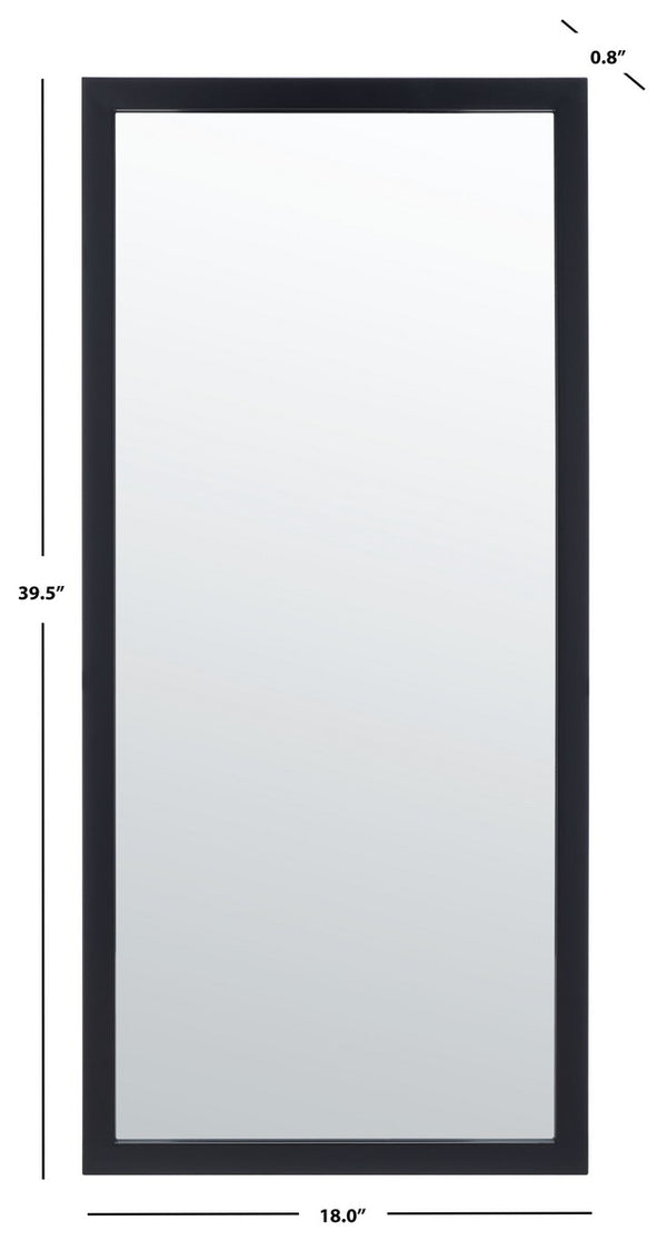 Safavieh Pravina Mirror Black Wood/Metal MRR2005C