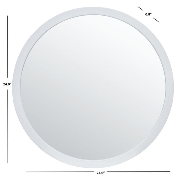 Safavieh Jove Mirror White Iron/Glass MRR2006A
