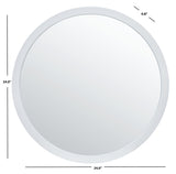 Safavieh Jove Mirror White Iron/Glass MRR2006A