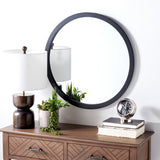 Safavieh Jove Mirror Black Iron/Glass MRR2006C