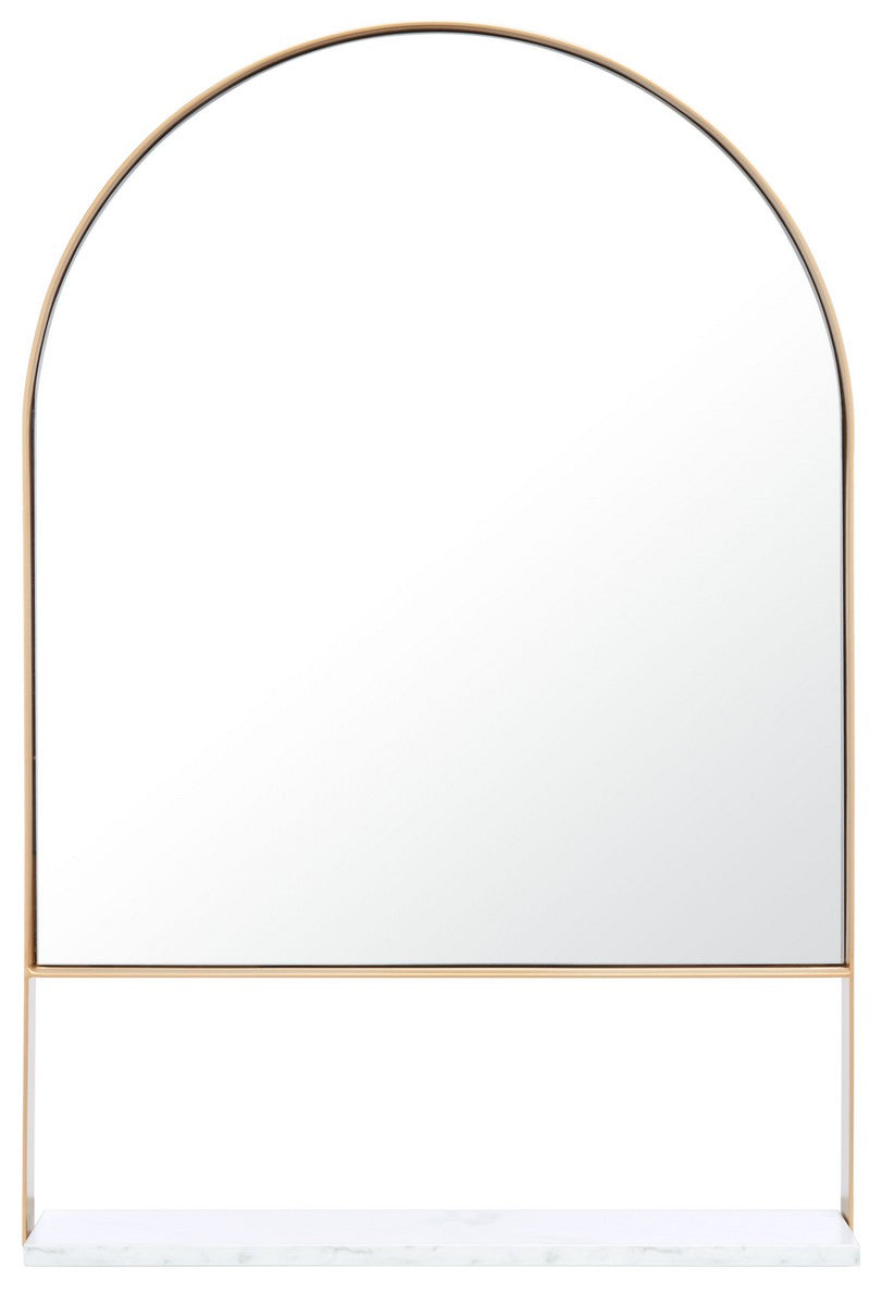 Safavieh Yuriko Mirror Gold Wood/Metal MRR2009A