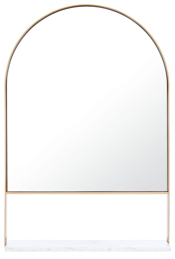 Safavieh Yuriko Mirror Gold Wood/Metal MRR2009A