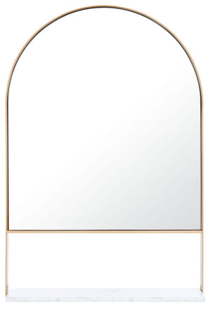 Safavieh Yuriko Mirror Gold Wood/Metal MRR2009A