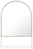 Safavieh Yuriko Mirror Gold Wood/Metal MRR2009A