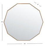 Safavieh Kyna Mirror Gold Wood/Metal MRR2010A