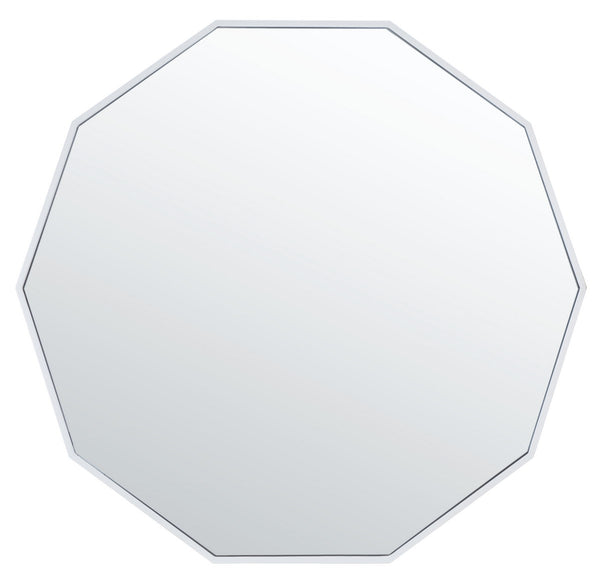 Safavieh Kyna Mirror White Wood/Metal MRR2010C