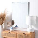 Safavieh Harlon Mirror White Wood/Metal MRR2011A