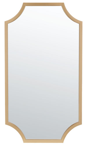 Safavieh Elenin Mirror Gold Wood/Metal MRR2012A