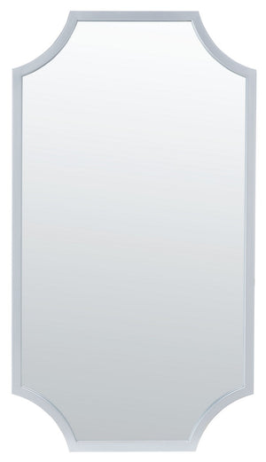 Safavieh Elenin Mirror Silver Wood/Metal MRR2012C