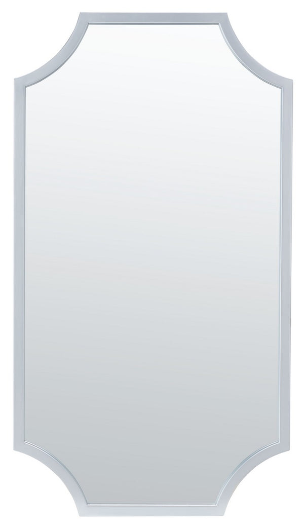 Safavieh Elenin Mirror Silver Wood/Metal MRR2012C