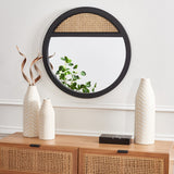 Safavieh Deonna Mirror Black Pine / Glass MRR2014A