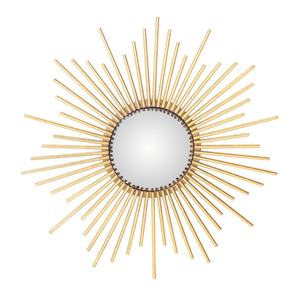 Rosaland Mirror - Stunning Sunburst Design with Shimmering Gold Finish for Elegant Home Decor