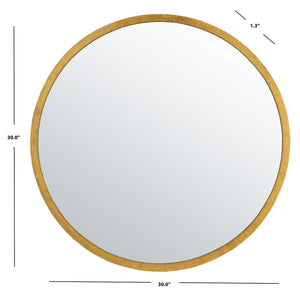 Safavieh Adric Mirror Gold Foil Iron/Glass MRR3033A