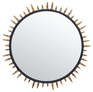 Safavieh Ceinth Mirror Black/Gold Iron/Glass MRR3038A
