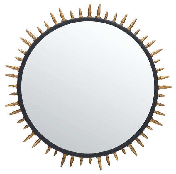 Safavieh Ceinth Mirror Black/Gold Iron/Glass MRR3038A