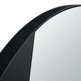 Safavieh Dinas Mirror Matte Black Iron/Glass MRR3040A