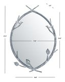 Safavieh Helios Mirror Silver Iron/Glass MRR3043A