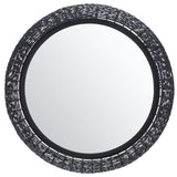 Safavieh Iona Mirror Black Matte Iron/Glass MRR3044A