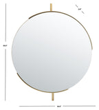 Safavieh Orford Mirror Brushed Brass Iron/Glass MRR3052A