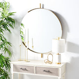 Safavieh Orford Mirror Brushed Brass Iron/Glass MRR3052A