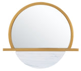 Safavieh Sarada Mirror Gold/White  Iron/Glass MRR3056A