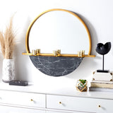 Safavieh Vaiani Mirror Gold/Black Iron/Glass MRR3058A