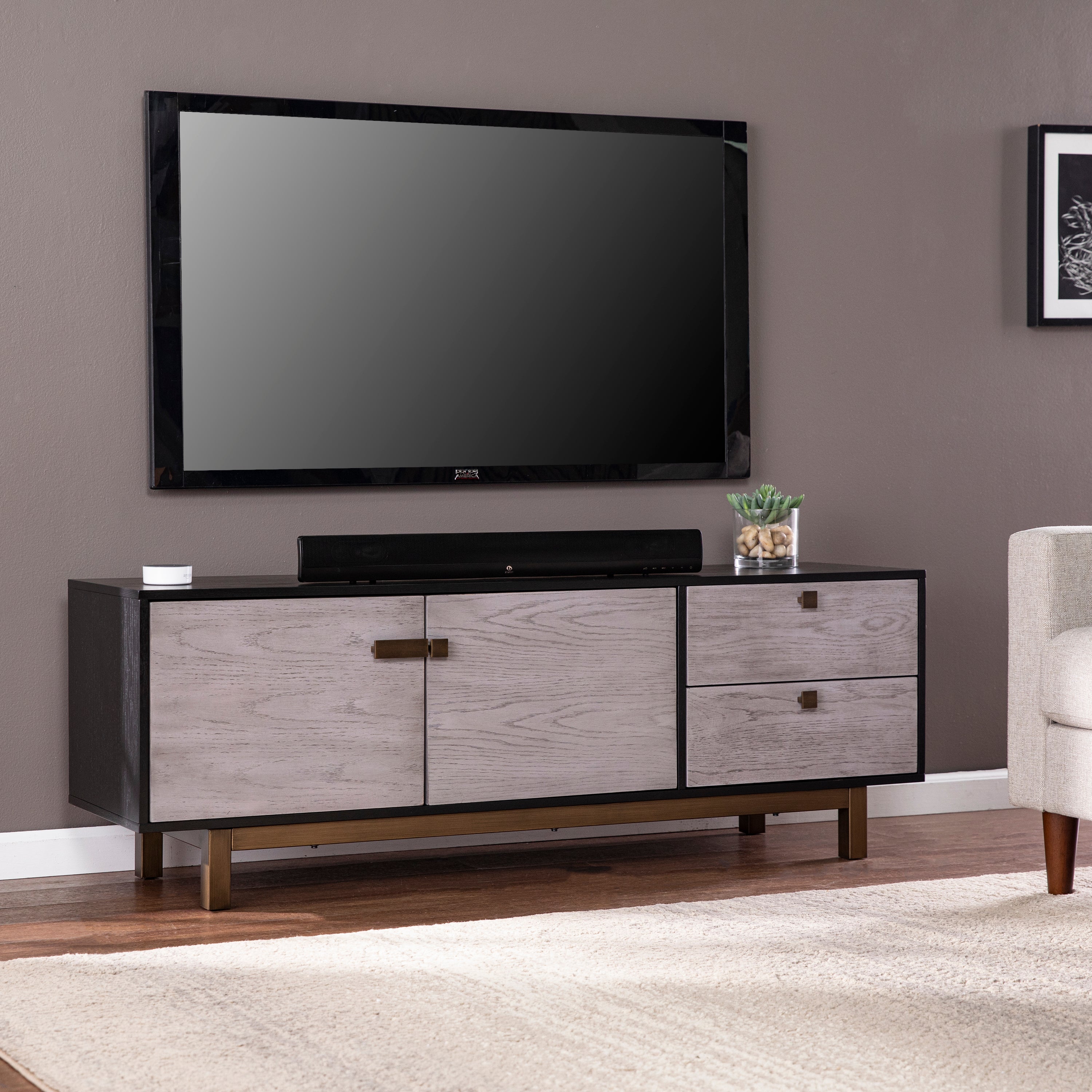 Enderly Media Console with Storage - Thumbnail 3