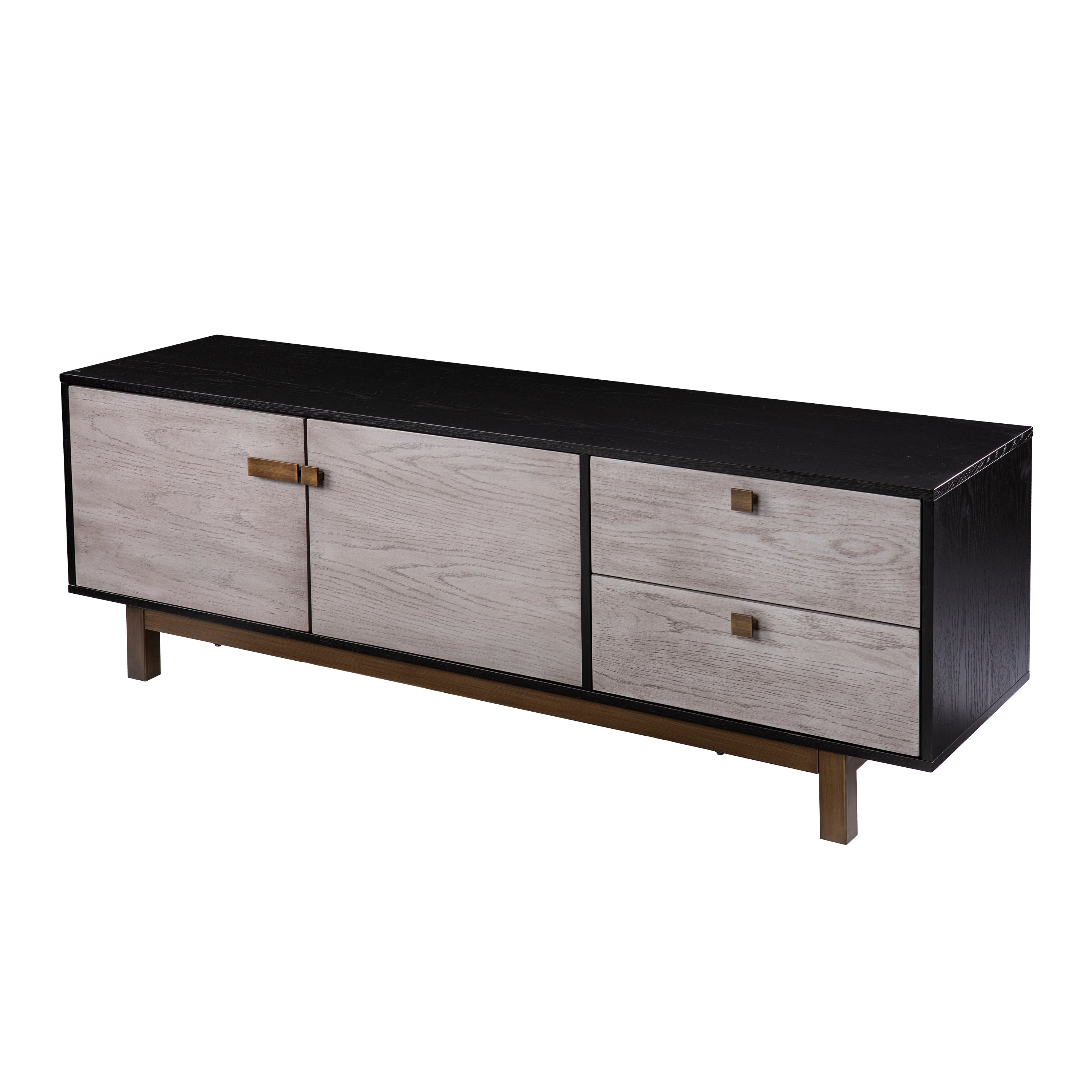 Enderly Media Console with Storage