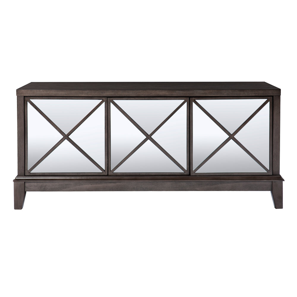 Sei Furniture Wallaston Mirrored Media Cabinet Ms1099613