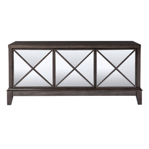 Sei Furniture Wallaston Mirrored Media Cabinet Ms1099613