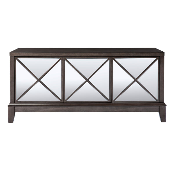 Sei Furniture Wallaston Mirrored Media Cabinet Ms1099613