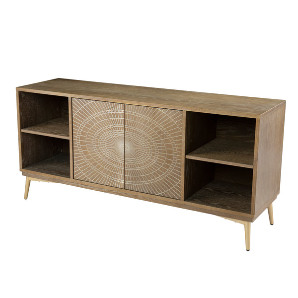 Sei Furniture Crestbury Media Console W Storage Ms1139856