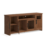 Legends Furniture Traditional TV Stand for TV's up to 75 Inches, Fully Assembled MS1220.BRO