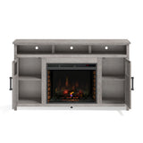 Legends Furniture Traditional TV Stand with Electric Fireplace Included MS5110.DFW