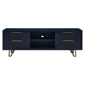 Sei Furniture Malone Black Entertainment Console Ms6871