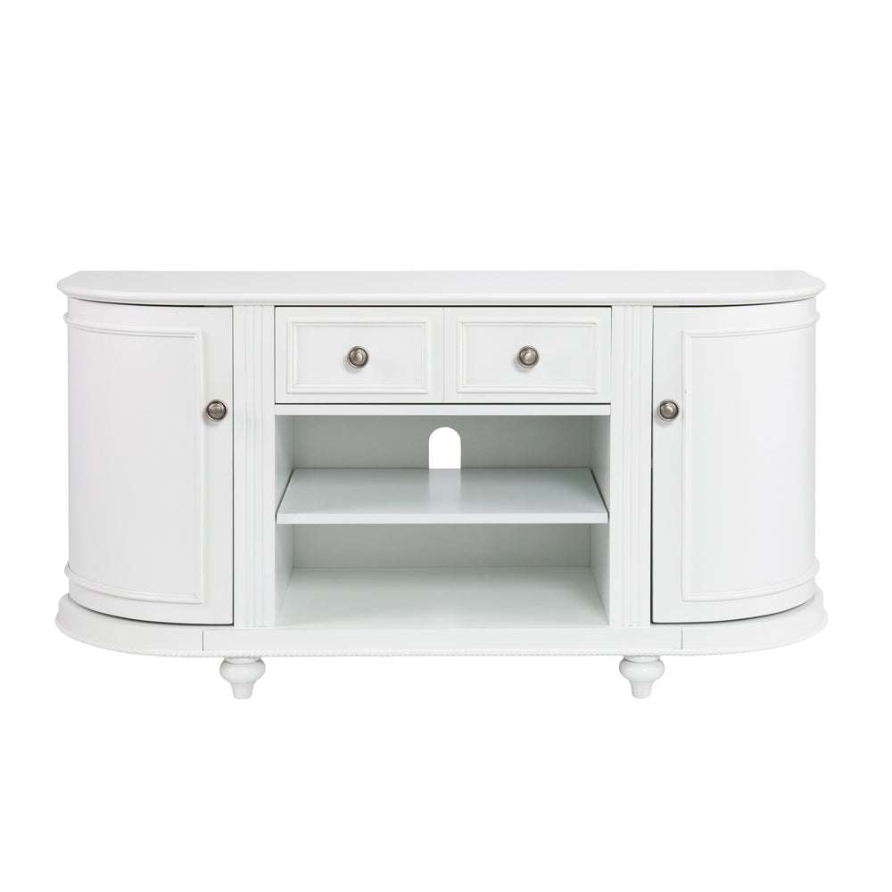 Sei Furniture Dandridge Tv Media Stand White Ms8342
