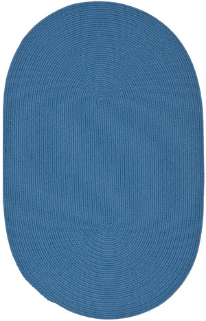 Msj Winding Braid Braided Polypropylene Rug in Ink 2ft-6in x 3ft-10in Oval