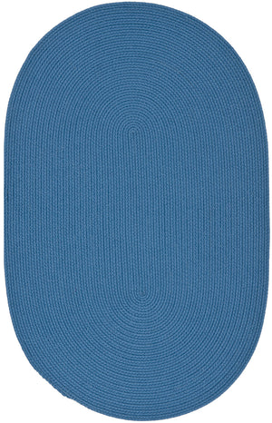 Msj Winding Braid Braided Polypropylene Rug in Ink 2ft-6in x 3ft-10in Oval
